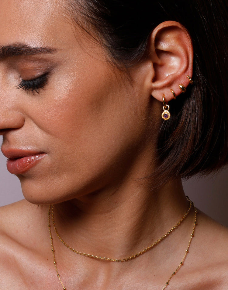 Marie Earring Charm in Gold